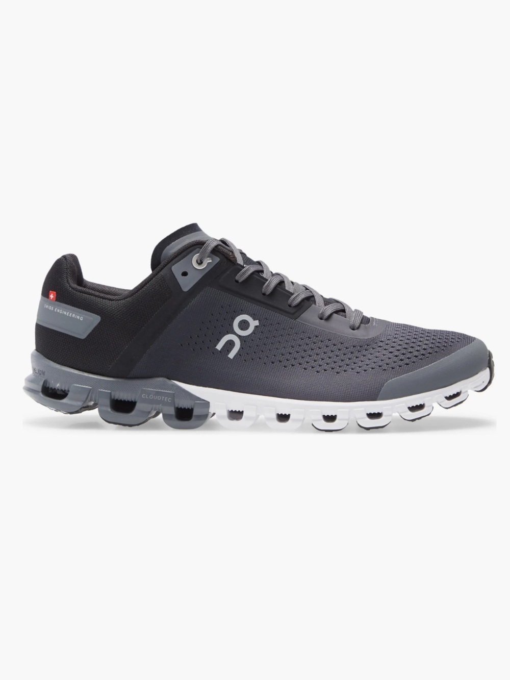 On Running Men Cloudflow 'Black Asphalt' Running Shoe size 10.5 like new/no box